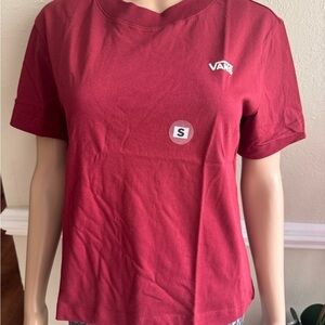 VANS T SHIRT SIZE SMALL NWT